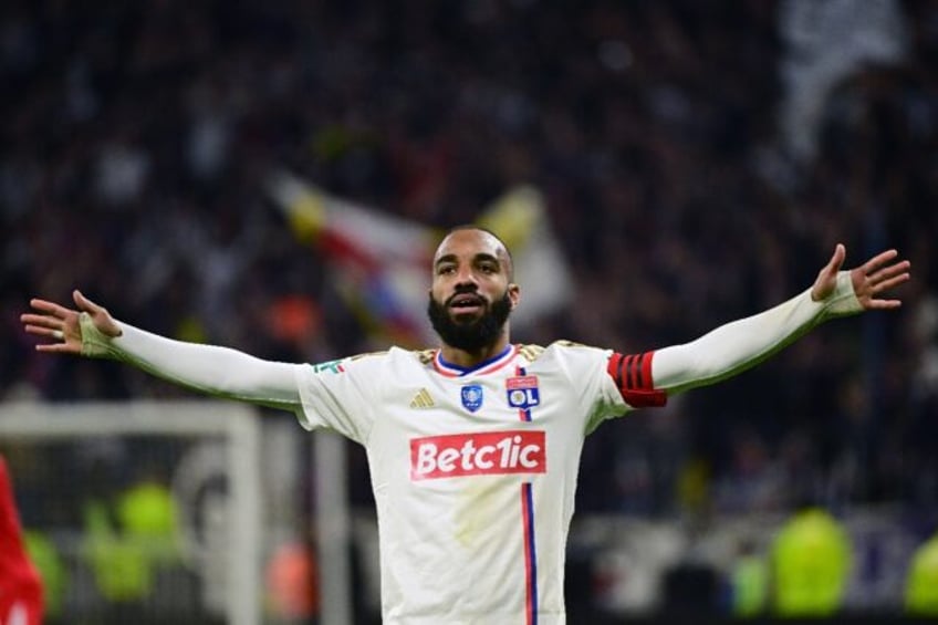 Alexandre Lacazette has scored 16 goals in 27 games for Lyon this season