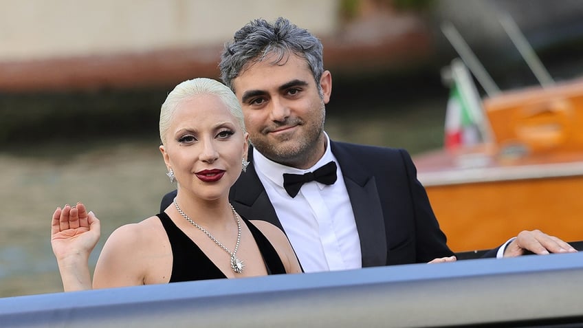 Lady Gaga with Michael Polansky