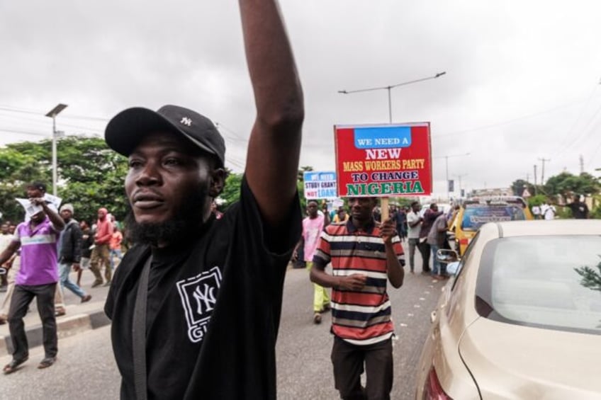 Demonstrators in last month's #Endbadgovernance protests against costs of living turned ou