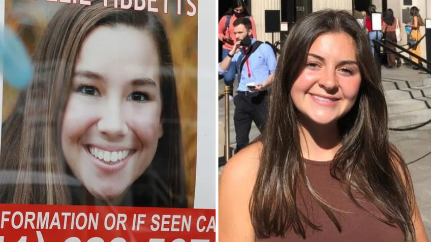 Split image of Mollie Tibbetts and Laken Riley