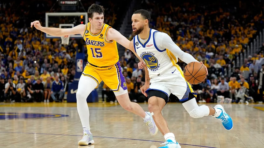 lakers austin reaves provides insight on guarding steph curry its honestly hell