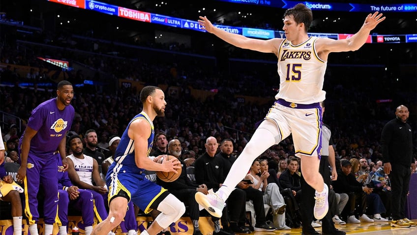 lakers austin reaves provides insight on guarding steph curry its honestly hell