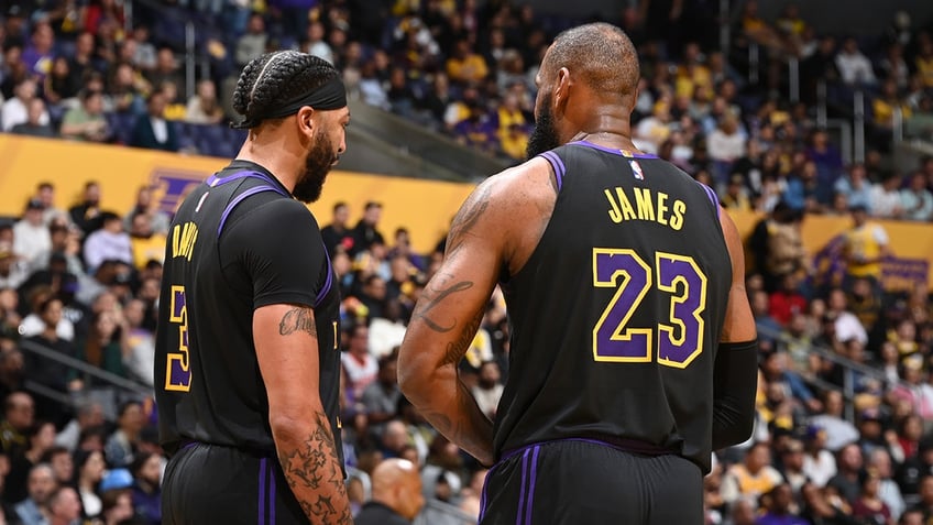 lakers black alternate uniforms nixed for in season tournament game due to potential clash with court report