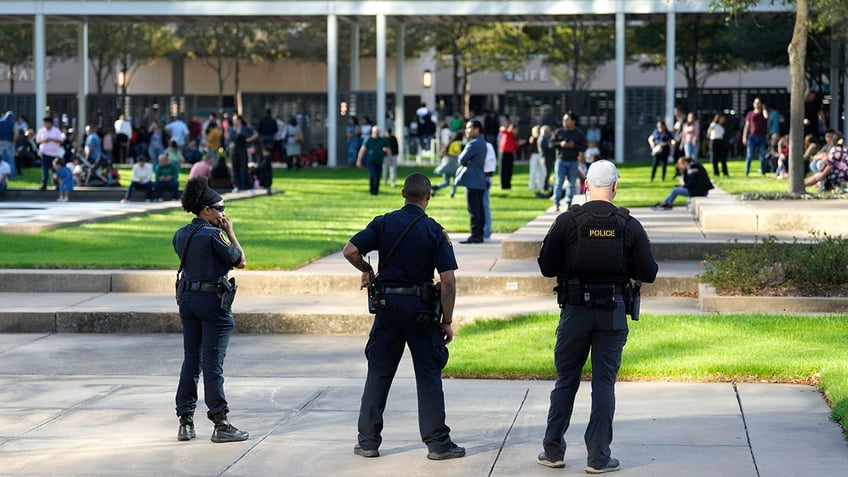 Lakewood Church shooting scene