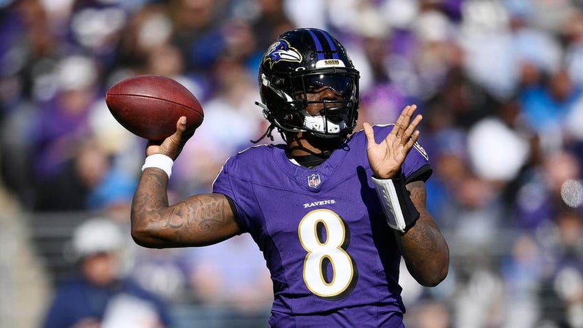 lamar jackson is type of guy that you can only ask for as quarterback ravens teammate marcus williams says