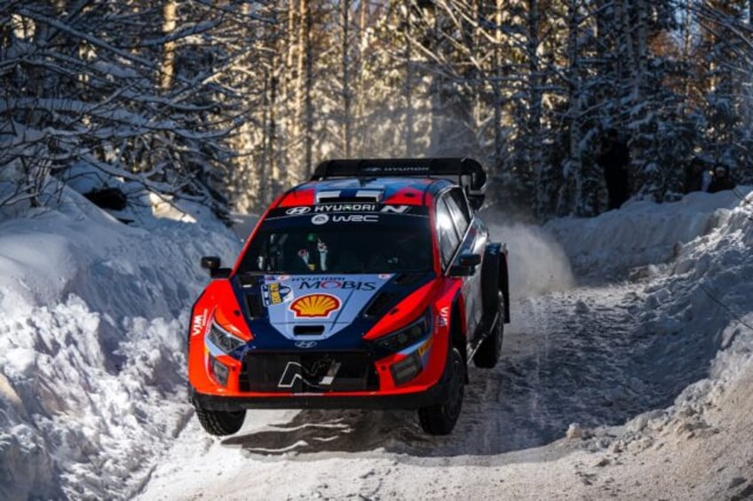 Esapekka Lappi mastered the snow and ice in Sweden