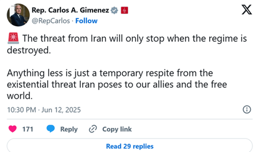 large numbers in congress back israels attack on iran
