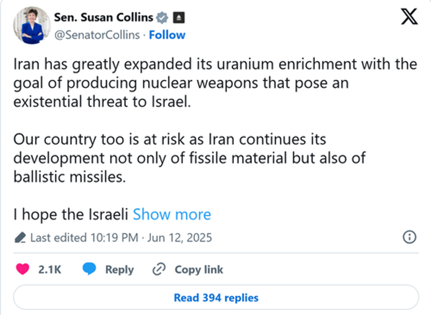 large numbers in congress back israels attack on iran