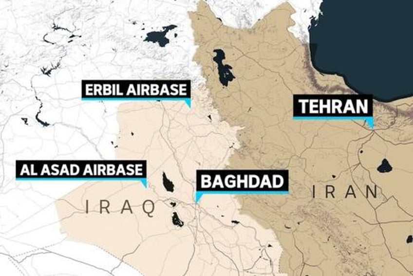 large rocket barrage slams into us base in iraq injuring americans