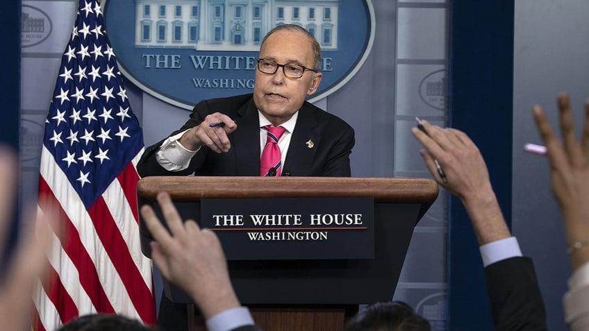 Larry Kudlow in White House