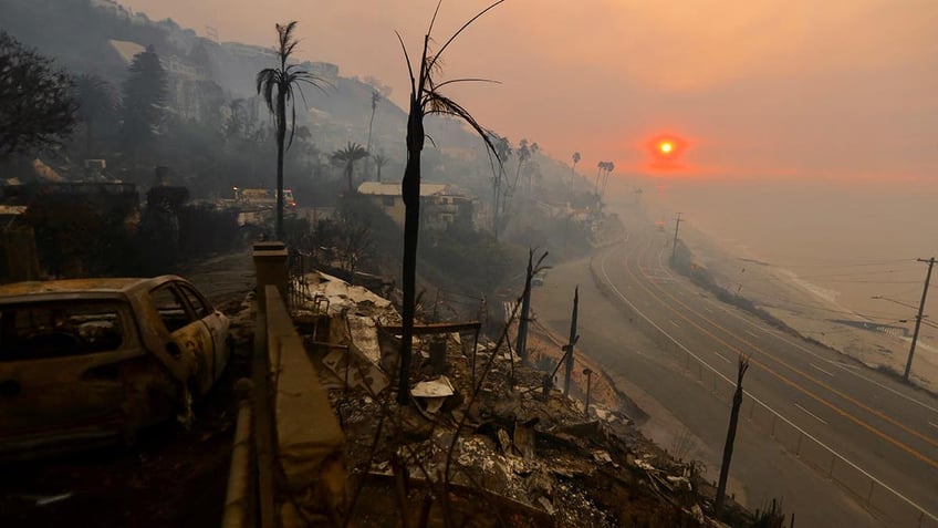 Aftermath of the California wildfires