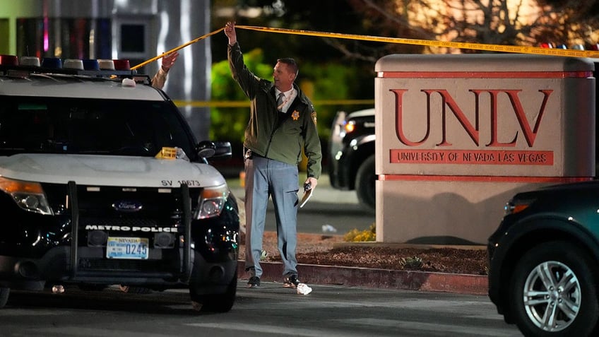 las vegas police identify suspect victims in unlv shooting that left 3 dead and one injured