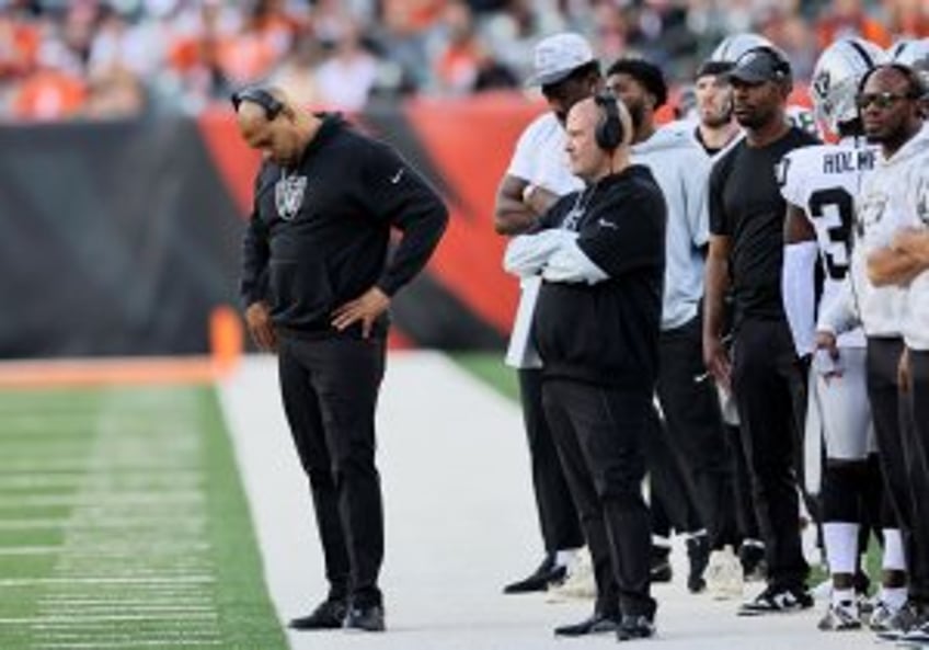 Las Vegas Raiders fire offensive coordinator, coaches for offensive line, quarterbacks