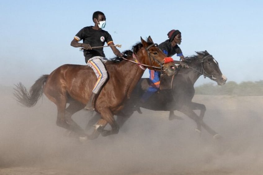 Chad has a tradition of horse racing on tracks set up in the bush