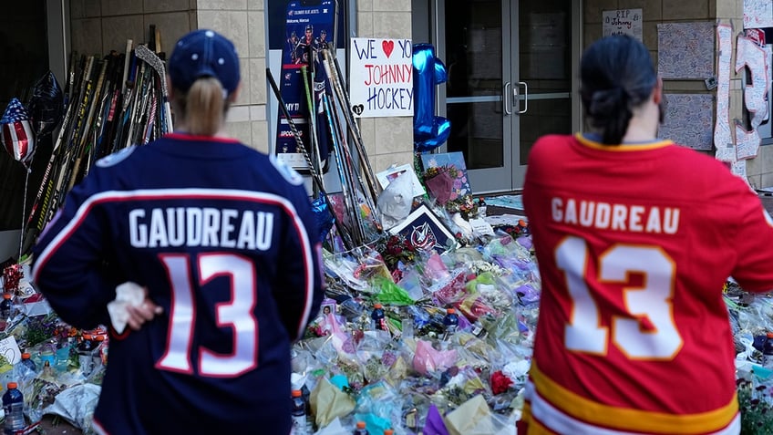 Gaudreau fans in Ohio