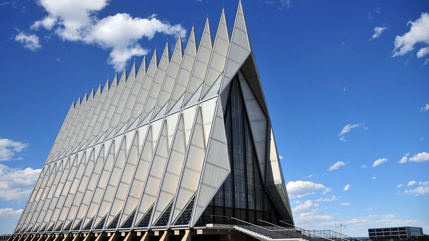 Air Force Academy building Colorado