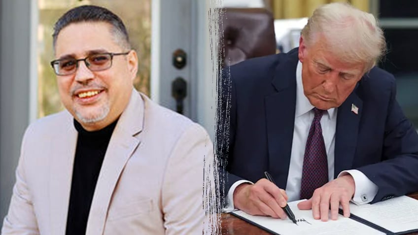 Gabe Salguero and Donald Trump