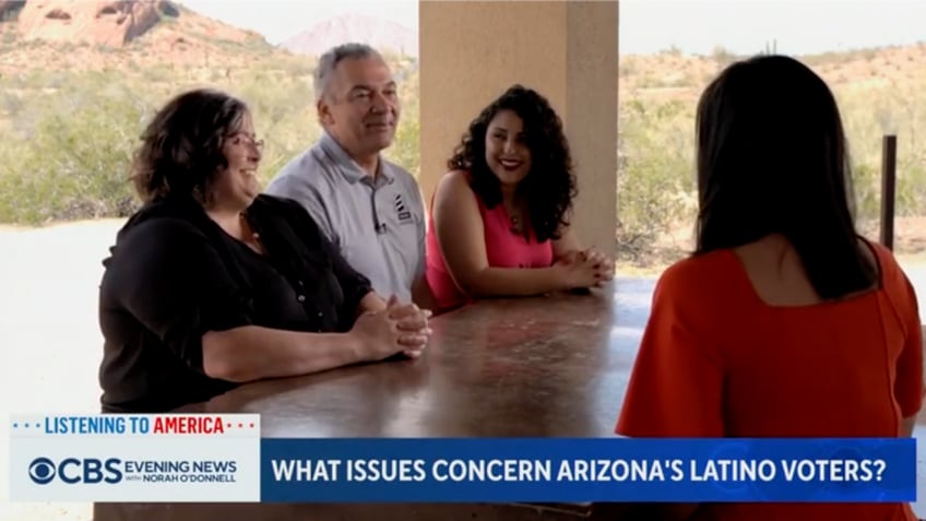 Voters speaking to CBS News reporters