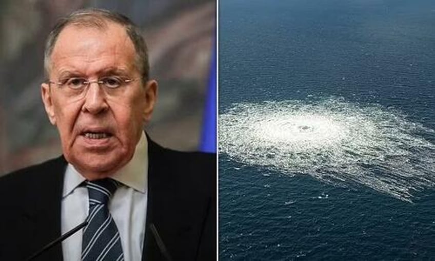 lavrov says clear that us ordered nord stream attacks demands answers from germany