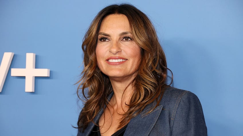 Close up of Mariska Hargitay