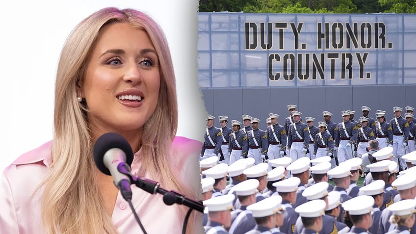 Riley Gaines, military academy