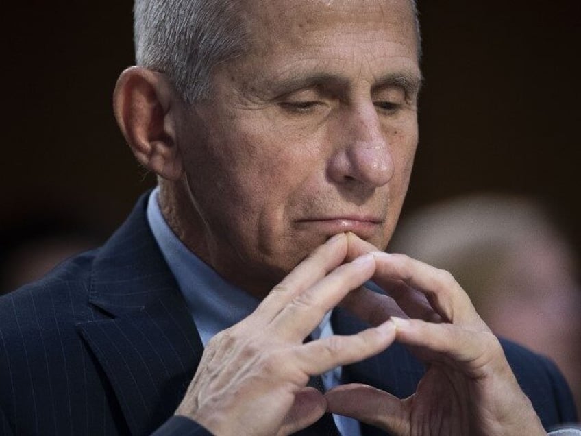 Anthony Fauci, Director, National Institute of Allergy and Infectious Diseases, National Institutes of Health, testifies during the Senate Health, Education, Labor, and Pensions hearing to examine stopping the spread of monkeypox, focusing on the Federal response, in Washington, Wednesday, Sept. 14, 2022. (Cliff Owen/AP)