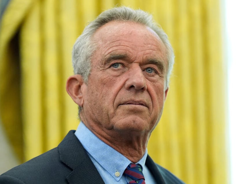 Health and Human Services Secretary Robert F. Kennedy Jr. attends a swearing in ceremony f