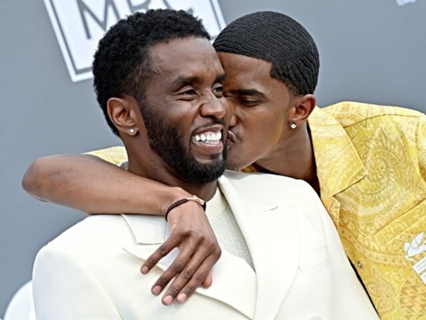 LAS VEGAS, NEVADA - MAY 15: Sean "Diddy" Combs and Christian Combs attend the 2022 Billboa