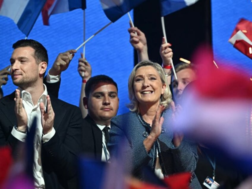 French far-right party Rassemblement National (RN) parliamentary group President Marine Le