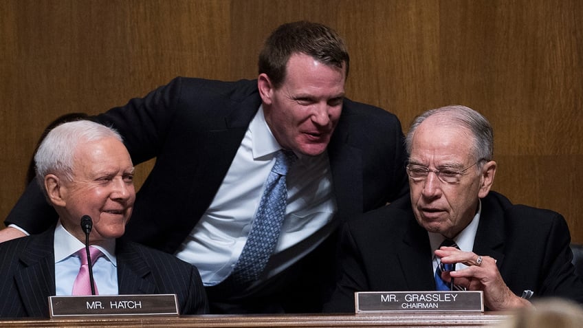 Orin Hatch, Mike Davis, Chuck Grassley