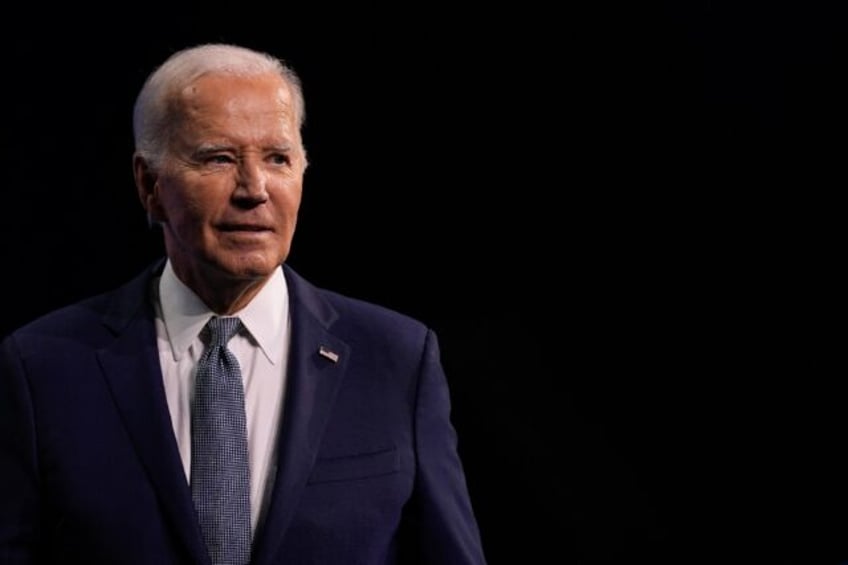 US President Joe Biden speaks during the 115th NAACP National Convention