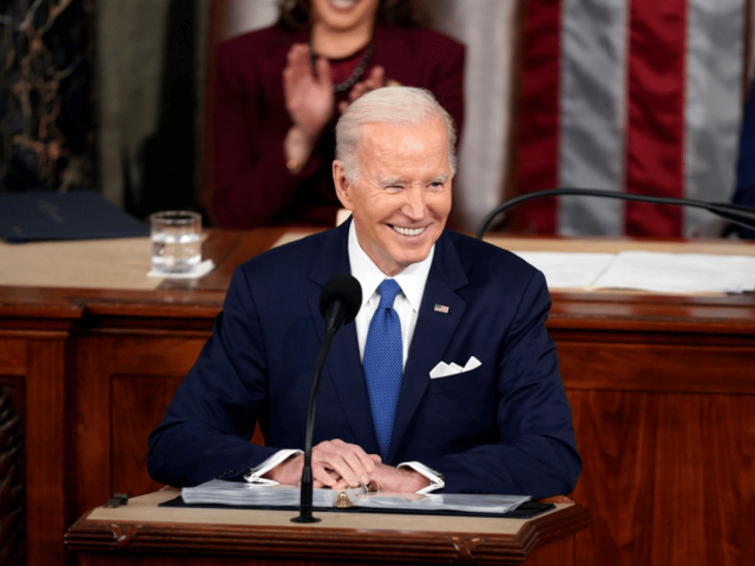 President Joe Biden delivers the State of the Union address to a joint session of Congress