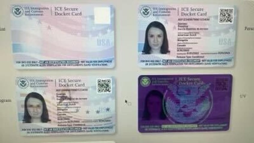 leaked images show biden admins planned ice id card for illegal immigrants