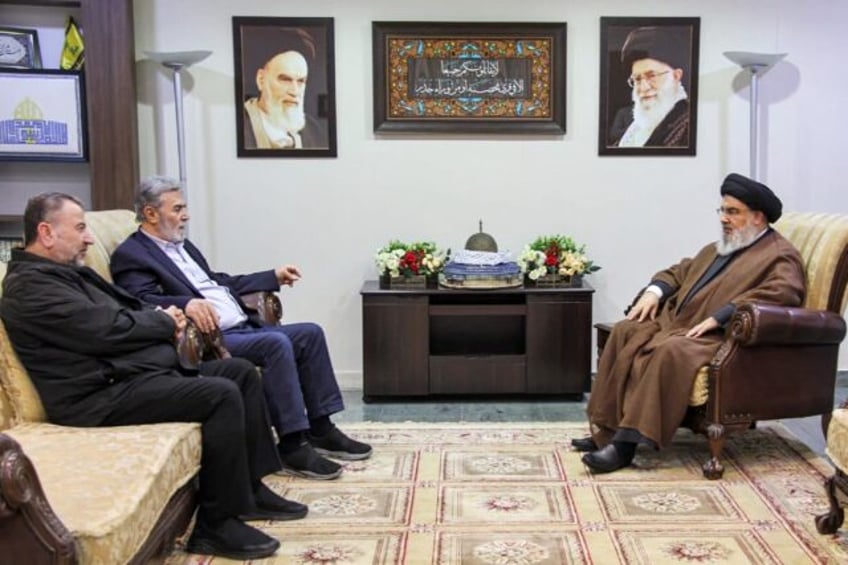 lebanons hezbollah chief meets hamas islamic jihad officials