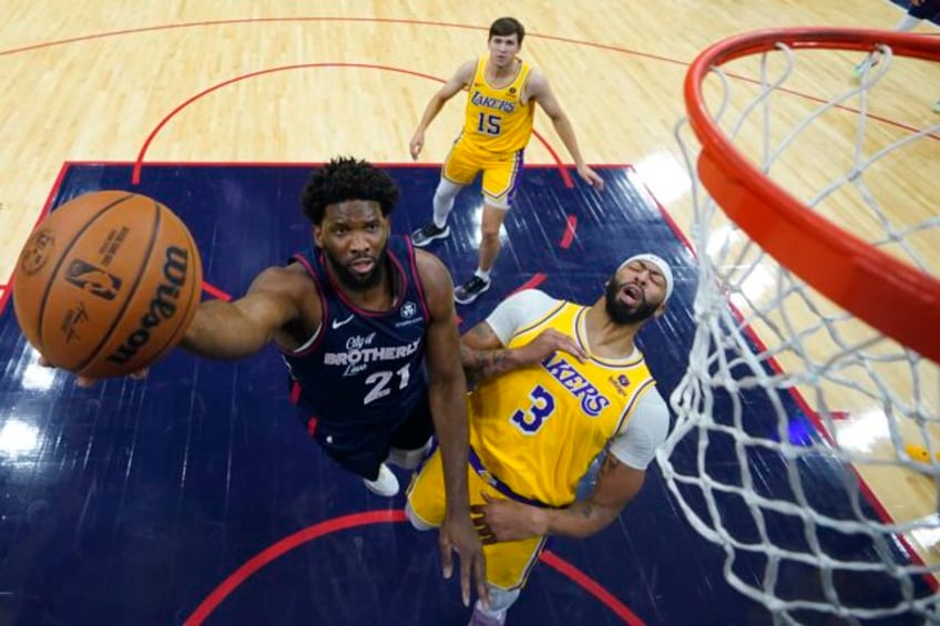 lebron james suffers worst defeat in nba career as embiid 76ers rout lakers by 44 points