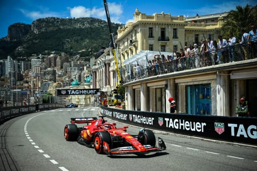 Ferrari's Charles Leclerc is on fighting form