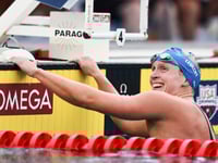 Ledecky wins 800m crown as US swim championships begin