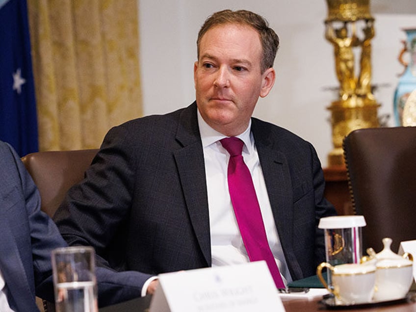 Lee Zeldin, administrator of the US Environmental Protection Agency (EPA), during a cabine