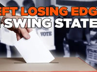 Left Losing Edge in Swing States