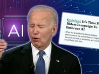 Leftist Media Outlet Calls For Biden Campaign To Use AI To Make Him Appear Cogent