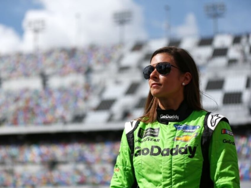 during qualifying for the Monster Energy NASCAR Cup Series Daytona 500 at Daytona International Speedway on February 11, 2018 in Daytona Beach, Florida.