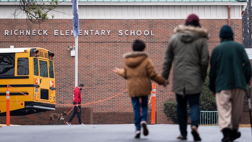 Students return to Richneck Elementary