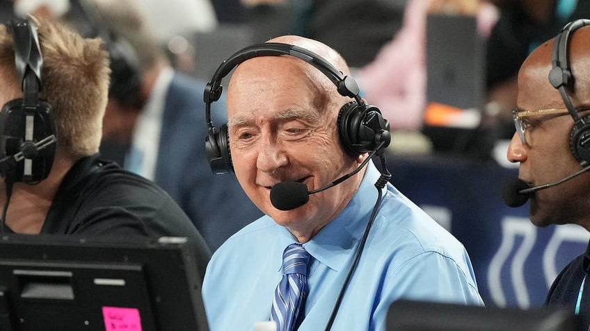 Dick Vitale smiles