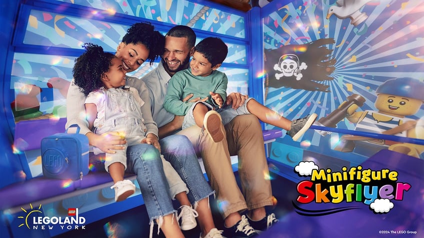 family in skyflyer pod