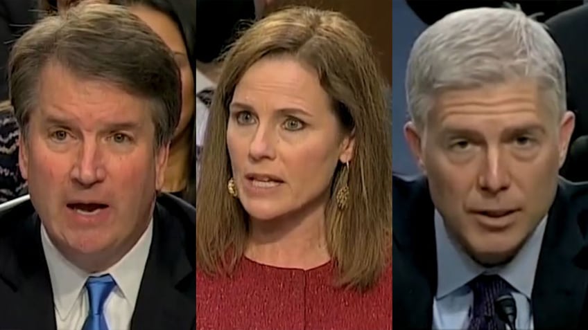 Kavanaugh, Barrett and Gorsuch