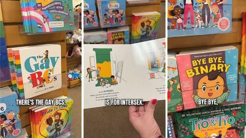 lesbian couple expose gay babies section in barnes noble