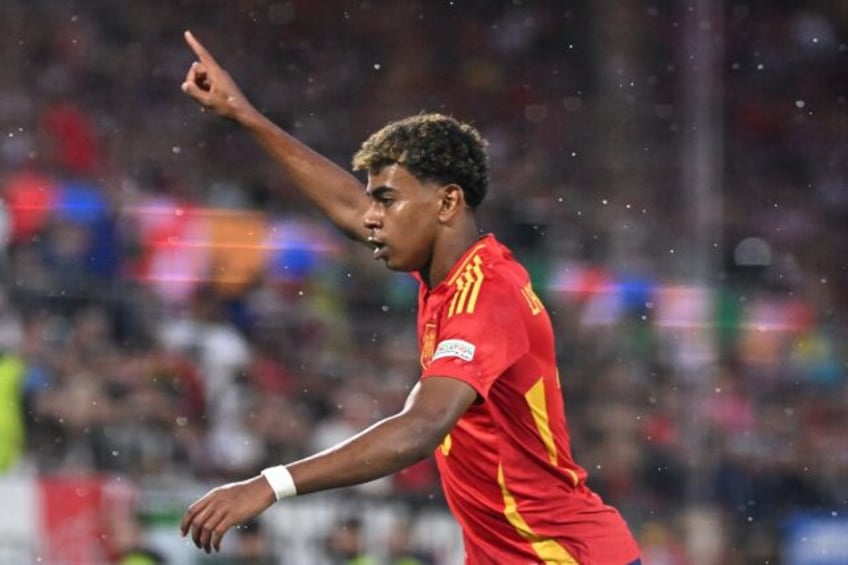 Lamine Yamal made his Spain debut in September 2023