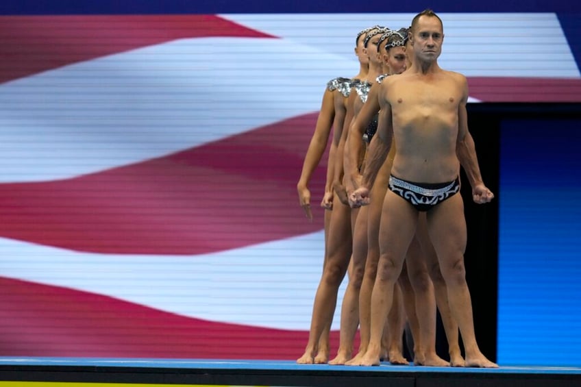 lets hear it for the boys men to compete in artistic swimming aka synchro at paris olympics