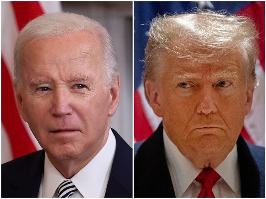 Joe Biden and Donald Trump