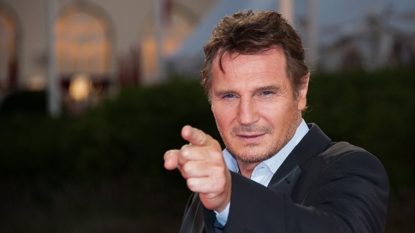 Liam Neeson at the Taken 2 premiere